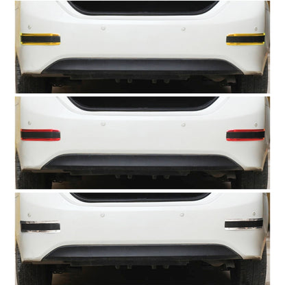 Universal Electroplate Carbon Fibre Car Door Threshold Decoration Strip Decorative Sticker, Size : 7CM x 2M(Gold) - Decorative Strip by buy2fix | Online Shopping UK | buy2fix