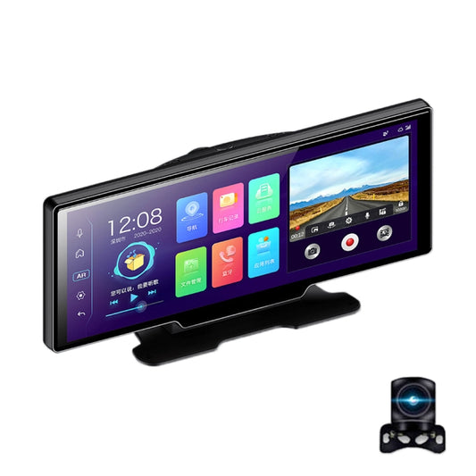 K880 Car 11 inch Widescreen 1080P 4G Center Console Driving Recorder Reversing Voice Control Android AR Navigator with Bluetooth Dongle - Car DVRs by buy2fix | Online Shopping UK | buy2fix