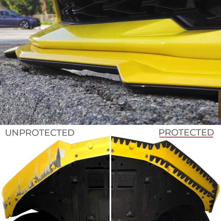 Car Modified Bumper Guard Kit Carbon Fiber Texture - Bumper by buy2fix | Online Shopping UK | buy2fix
