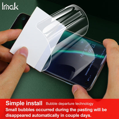 For OnePlus 9 Pro 2 PCS IMAK 0.15mm Curved Full Screen Protector Hydrogel Film Back Protector - OnePlus Tempered Glass by imak | Online Shopping UK | buy2fix