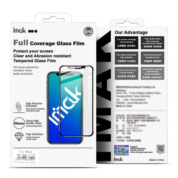 For Nokia 1.4 IMAK 9H Surface Hardness Full Screen Tempered Glass Film Pro+ Series - Nokia Tempered Glass by imak | Online Shopping UK | buy2fix