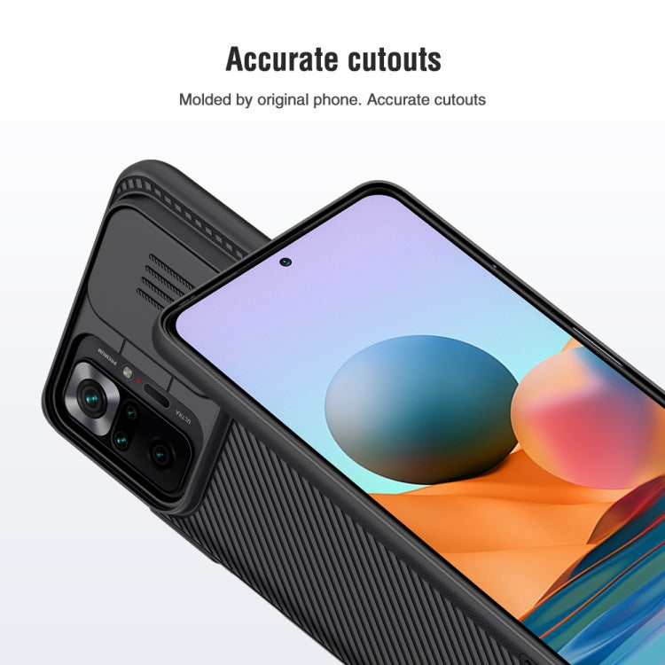 For Xiaomi Redmi Note 10 Pro / 10 Pro Max NILLKIN Black Mirror Series PC Camshield Full Coverage Dust-proof Scratch Resistant Case(Black) - Xiaomi Cases by NILLKIN | Online Shopping UK | buy2fix