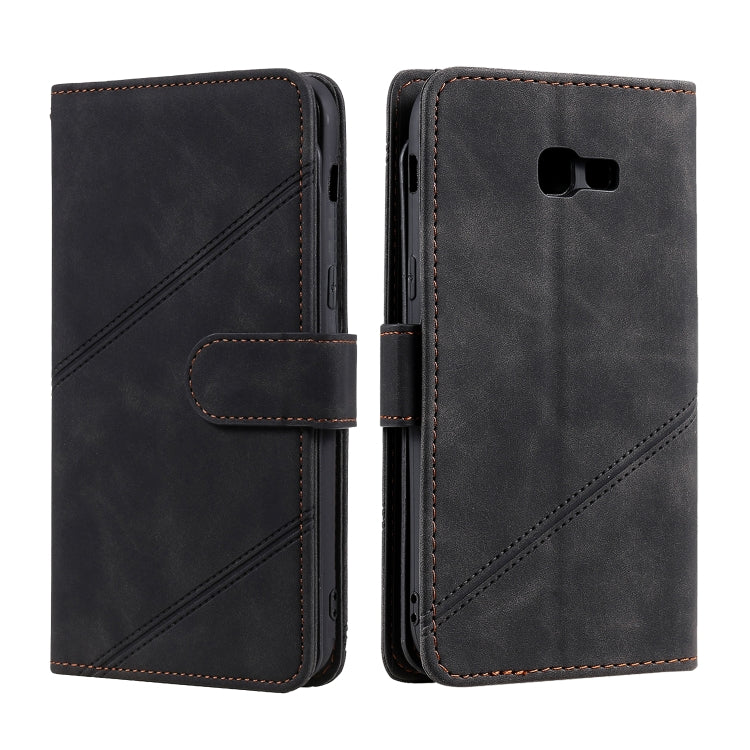 For Samsung Galaxy A5 2017 Skin Feel Business Horizontal Flip PU Leather Case with Holder & Multi-Card Slots & Wallet & Lanyard & Photo Frame(Black) - Galaxy Phone Cases by buy2fix | Online Shopping UK | buy2fix