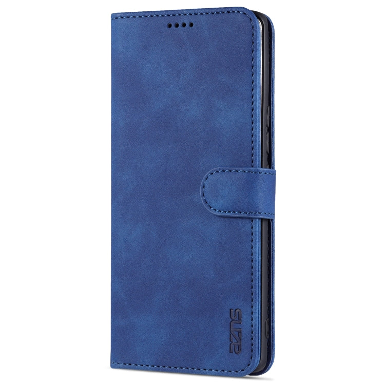 For Honor 50 AZNS Skin Feel Calf Texture Horizontal Flip Leather Case with Card Slots & Holder & Wallet(Blue) - Honor Cases by AZNS | Online Shopping UK | buy2fix