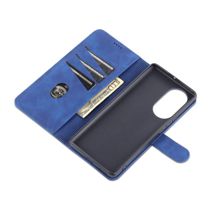 For Honor 50 AZNS Skin Feel Calf Texture Horizontal Flip Leather Case with Card Slots & Holder & Wallet(Blue) - Honor Cases by AZNS | Online Shopping UK | buy2fix