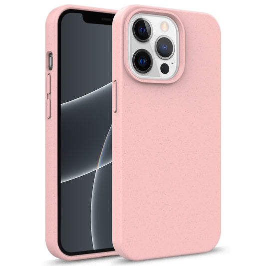 For iPhone 13 Starry Series Shockproof Straw Material + TPU Protective Case(Pink) - iPhone 13 Cases by buy2fix | Online Shopping UK | buy2fix