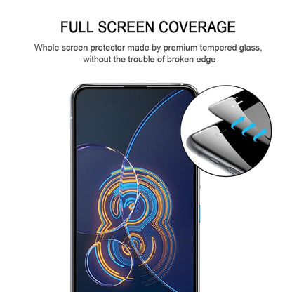 For Asus Zenfone 8 Flip Full Glue Full Cover Screen Protector Tempered Glass Film - ASUS Tempered Glass by buy2fix | Online Shopping UK | buy2fix