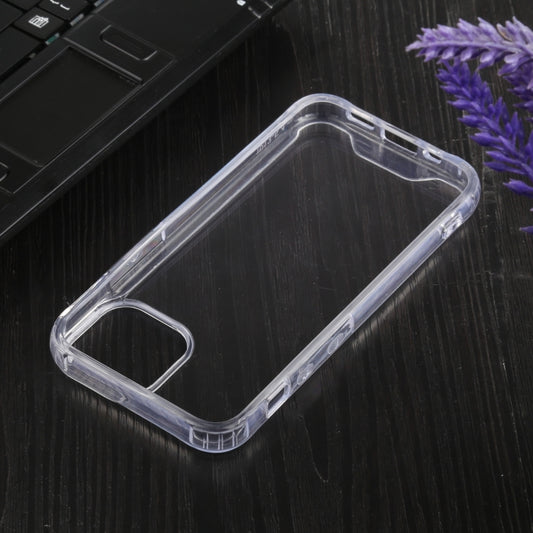 For iPhone 13 Four-corner Shockproof Transparent TPU + PC Protective Case - iPhone 13 Cases by buy2fix | Online Shopping UK | buy2fix