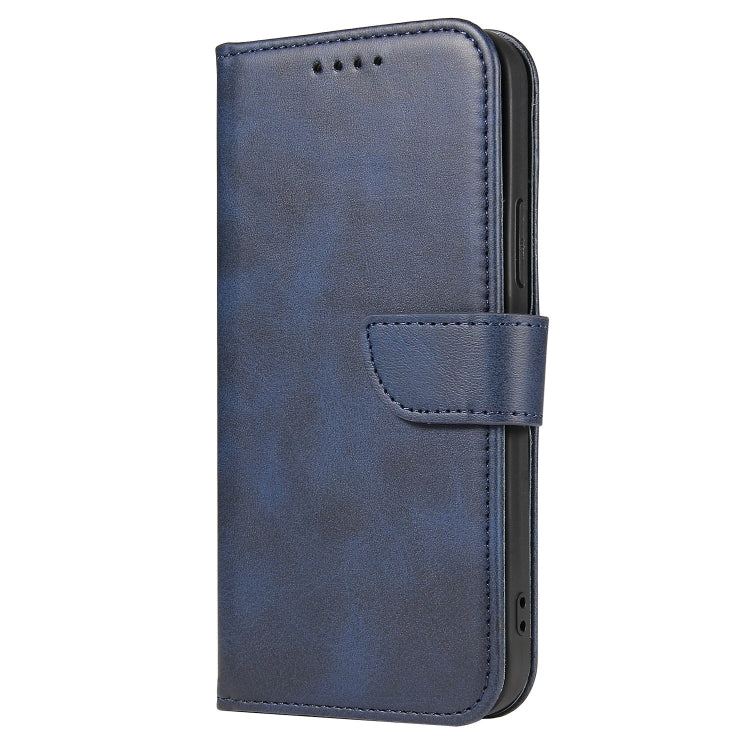 For iPhone 13 Pro Calf Texture Buckle Horizontal Flip Leather Case with Holder & Card Slots & Wallet (Blue) - iPhone 13 Pro Cases by buy2fix | Online Shopping UK | buy2fix