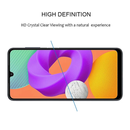 For Samsung Galaxy M22 Full Glue Full Screen Tempered Glass Film - Galaxy Tempered Glass by buy2fix | Online Shopping UK | buy2fix