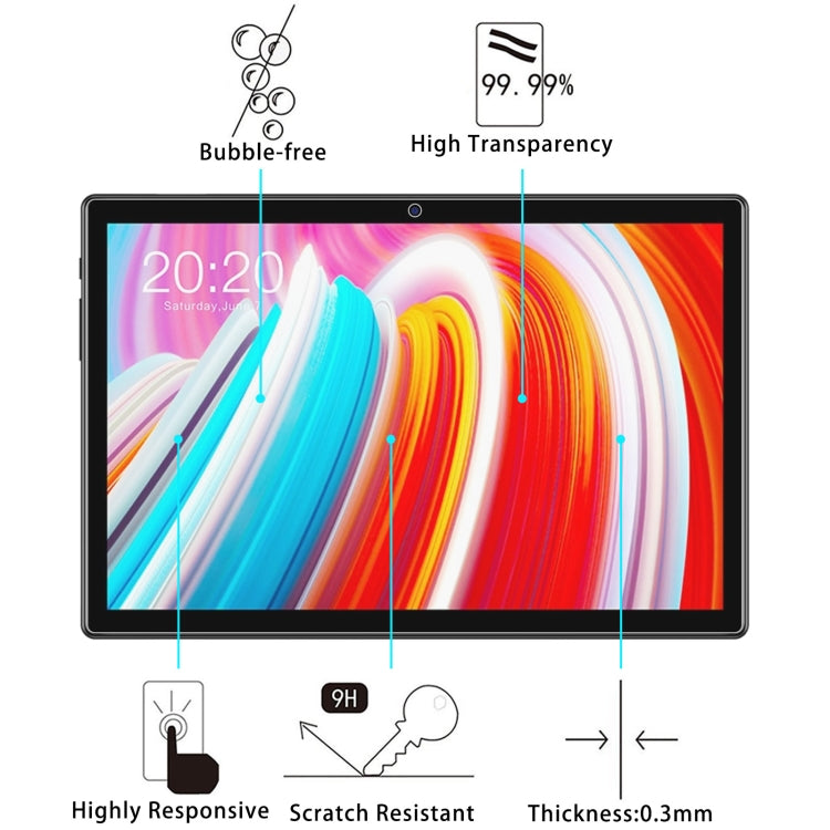 For Teclast M40 Pro 9H 2.5D Explosion-proof Tempered Glass Film - Others by buy2fix | Online Shopping UK | buy2fix