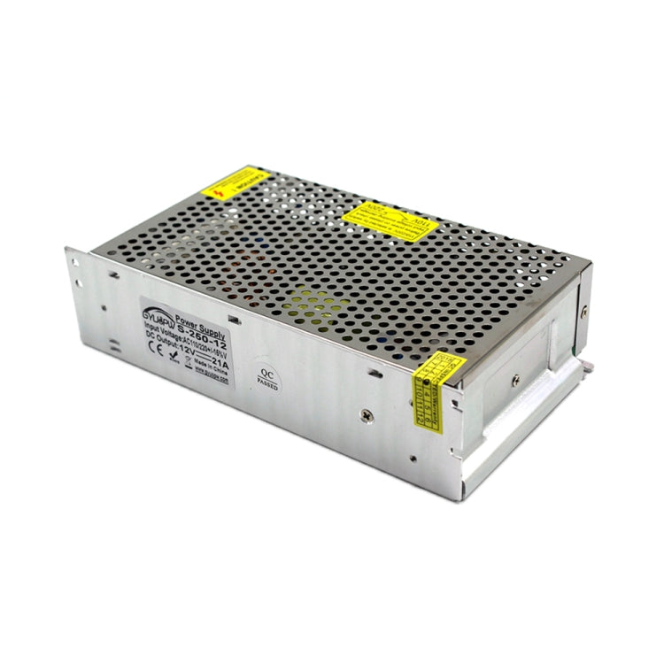 S-250-12 DC12V 21A 250W LED Regulated Switching Power Supply, Size: 200 x 110 x 49mm - Power Supplies by buy2fix | Online Shopping UK | buy2fix