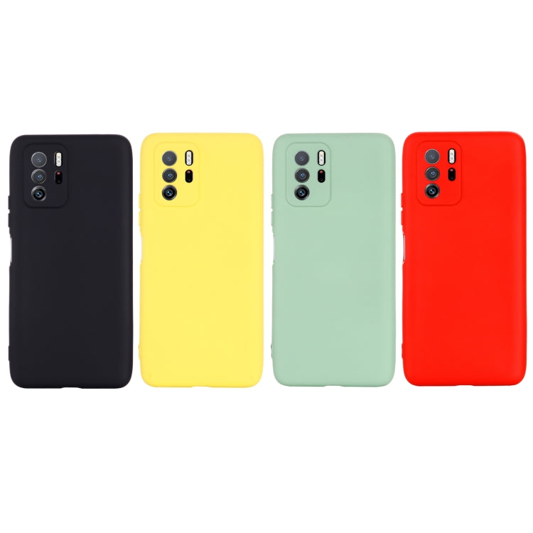 For Xiaomi Redmi Note 10 Pro 5G CN Version / Poco X3 GT 5G Solid Color Liquid Silicone Dropproof Full Coverage Protective Case(Black) - Xiaomi Cases by buy2fix | Online Shopping UK | buy2fix