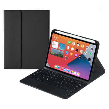 HK006C Detachable Bluetooth Keyboard Leather Tablet Case with Touchpad & Holder for iPad mini 6(Black) - For iPad mini by buy2fix | Online Shopping UK | buy2fix