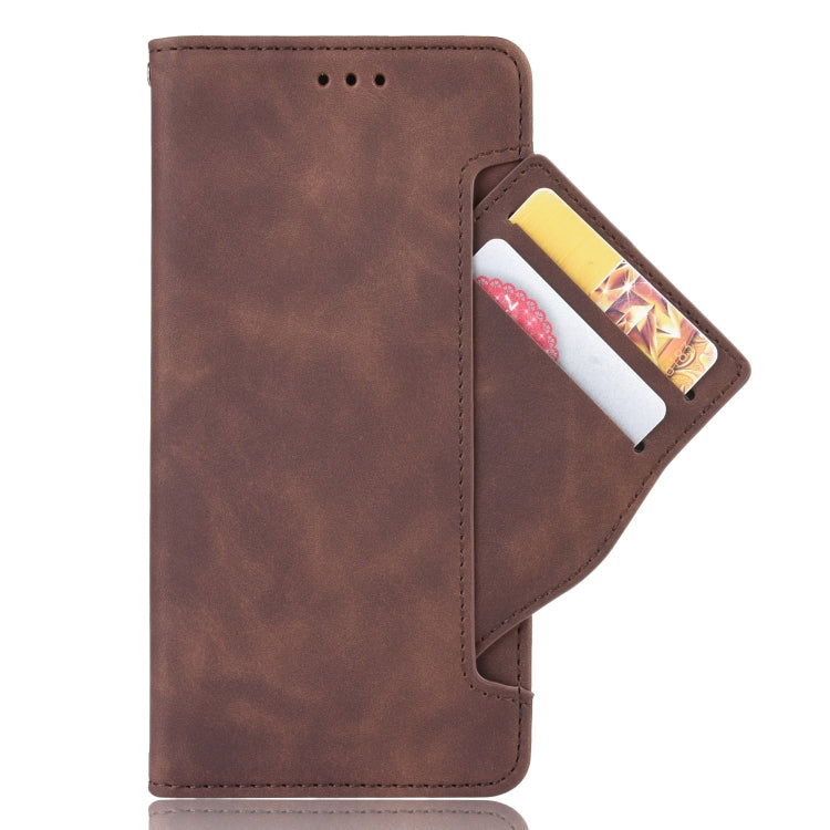 For Blackview Oscal C20 Skin Feel Calf Pattern Horizontal Flip Leather Case with Holder & Card Slots & Photo Frame(Brown) - More Brand by buy2fix | Online Shopping UK | buy2fix