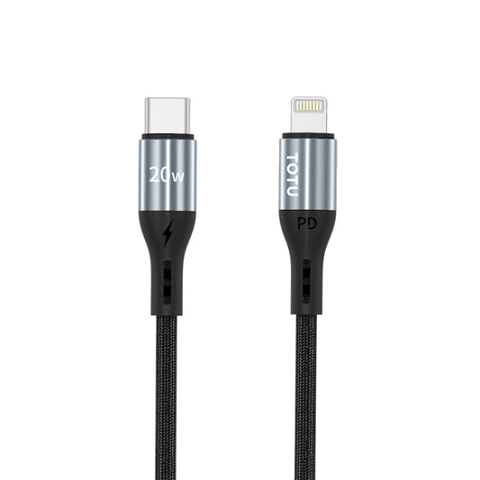 TOTUDESIGN BPD-009 Speedy Series II 8 Pin PD Fast Charging Data Cable, Length: 1.2m(Grey) - Normal Style Cable by TOTUDESIGN | Online Shopping UK | buy2fix