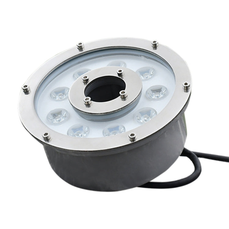 24W Landscape Ring LED Aluminum Alloy Underwater Fountain Light(Warm Light) - Underwater Lights by buy2fix | Online Shopping UK | buy2fix