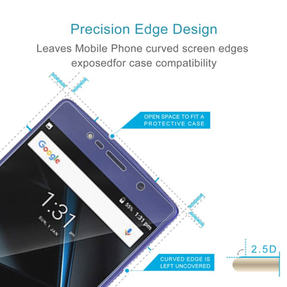 50 PCS 0.26mm 9H 2.5D Tempered Glass Film For Doogee BL7000 - For Doogee by buy2fix | Online Shopping UK | buy2fix