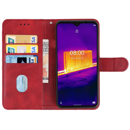 Leather Phone Case For Ulefone Armor 9(Red) - Ulefone Cases by buy2fix | Online Shopping UK | buy2fix