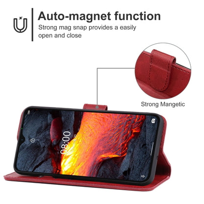 Leather Phone Case For Ulefone Armor 9E(Red) - Ulefone Cases by buy2fix | Online Shopping UK | buy2fix