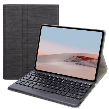 SFGO Tree Texture Bluetooth Keyboard Leather Case For Microsoft Surface Go 4 / 3 / 2 / 1(Black + Black) - Others Keyboard by buy2fix | Online Shopping UK | buy2fix