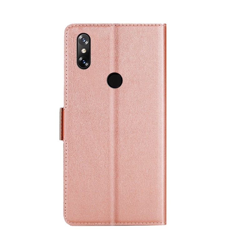 For Doogee Y8 Ultra-thin Voltage Side Buckle PU + TPU Leather Phone Case(Rose Gold) - More Brand by buy2fix | Online Shopping UK | buy2fix