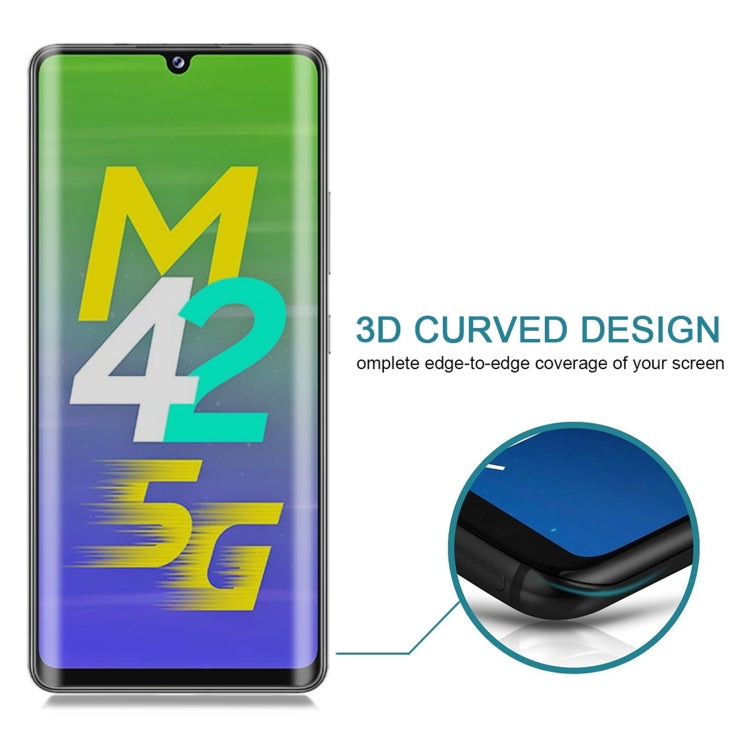 Full Cover Anti-peeping Tempered Glass Film For Samsung Galaxy M42 5G - Galaxy Tempered Glass by buy2fix | Online Shopping UK | buy2fix