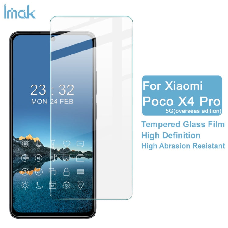 For Xiaomi Poco X4 Pro 5G IMAK H Series Tempered Glass Film -  by imak | Online Shopping UK | buy2fix