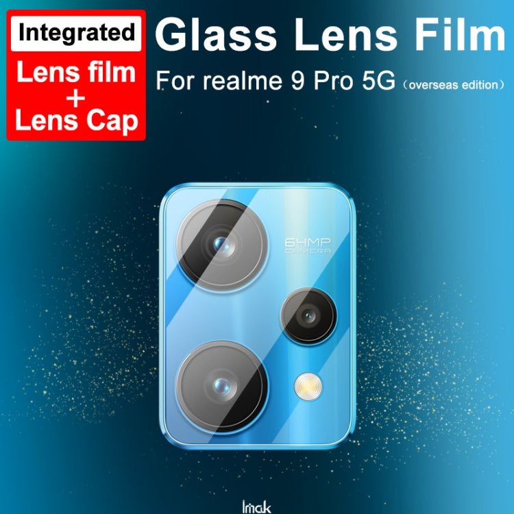 For Realme 9 Pro 5G Overseas Version / Realme Q5 5G / Realme V25 5G imak Integrated Rear Camera Lens Tempered Glass Film - For OPPO by imak | Online Shopping UK | buy2fix