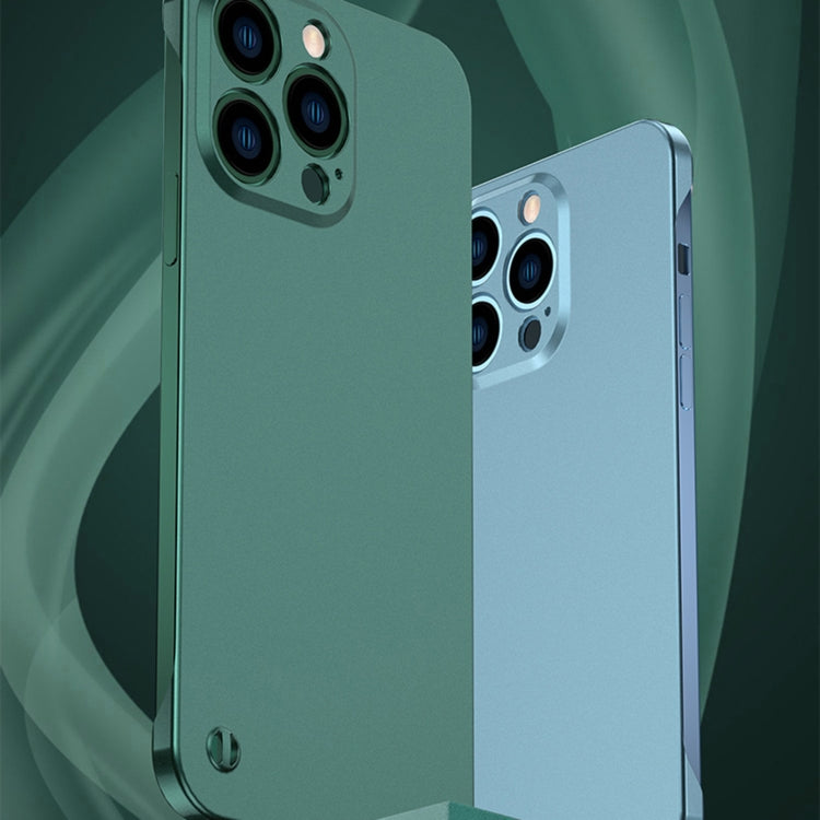 For iPhone 11 Pro Electroplating Frosted Frameless Phone Case (Green) - iPhone 11 Pro Cases by buy2fix | Online Shopping UK | buy2fix