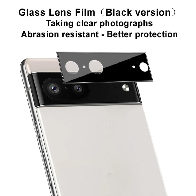 For Google Pixel 7 5G IMAK Rear Camera Lens Glass Film Black Version - Other by imak | Online Shopping UK | buy2fix