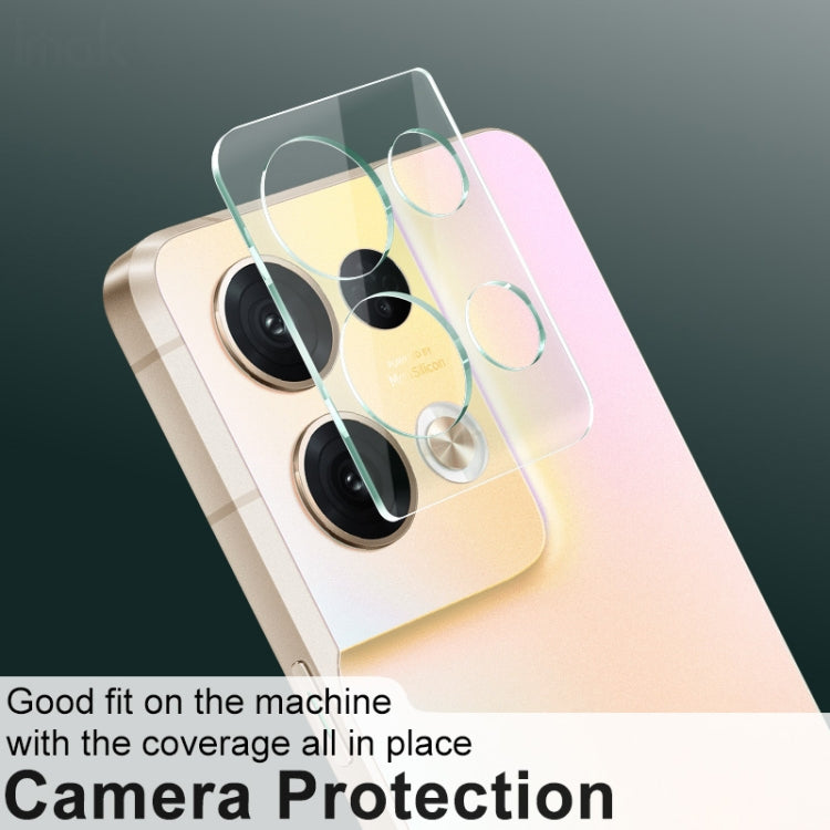 For OPPO Reno8 Pro 5G imak Integrated Rear Camera Lens Tempered Glass Film - For OPPO by imak | Online Shopping UK | buy2fix