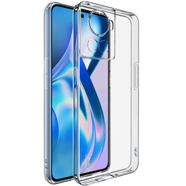 For OnePlus Ace 5G / 10R 5G IMAK UX-10 Series Transparent Shockproof TPU Phone Case(Transparent) - OnePlus Cases by imak | Online Shopping UK | buy2fix