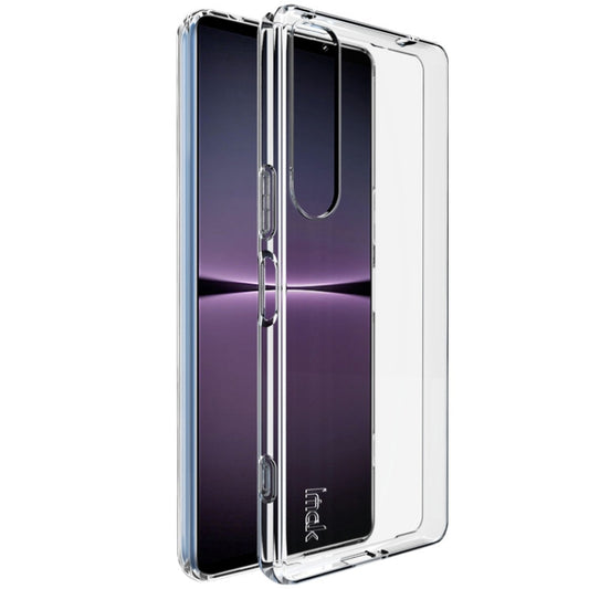 For Sony Xperia 1 IV IMAK UX-5 Series Transparent Shockproof TPU Protective Phone Case(Transparent) - Sony Cases by imak | Online Shopping UK | buy2fix