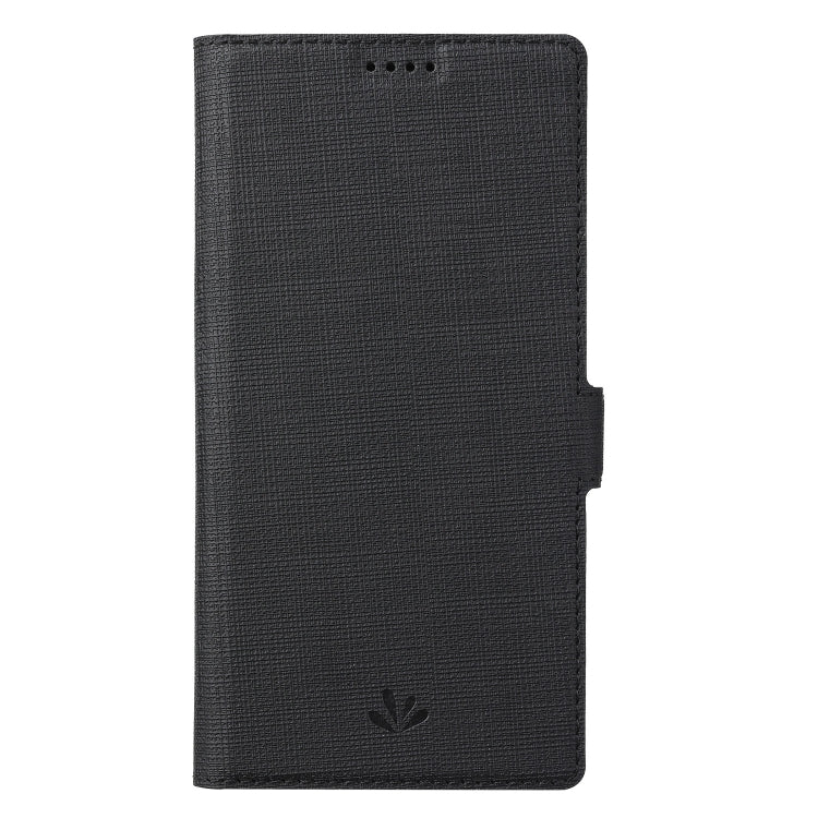For iPhone 14 Pro Max ViLi K Series Dual-side Buckle Magsafe Leather Phone Case(Black) - iPhone 14 Pro Max Cases by ViLi | Online Shopping UK | buy2fix