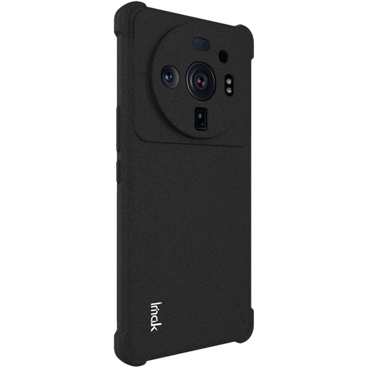 For Xiaomi 12S Ultra 5G IMAK All-inclusive Shockproof Airbag TPU Case (Matte Black) - Xiaomi Cases by imak | Online Shopping UK | buy2fix