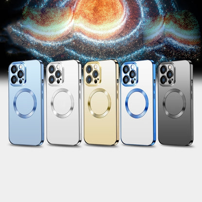 For iPhone 14 Nebula Series MagSafe Phone Case (Sierra Blue) - iPhone 14 Cases by buy2fix | Online Shopping UK | buy2fix