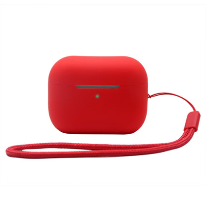 For AirPods Pro 2 2.0mm Solid Color Silicone Protective Cover(Red) - For AirPods Pro 2 by buy2fix | Online Shopping UK | buy2fix