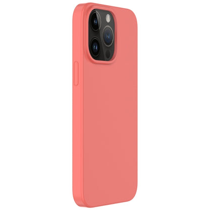 For iPhone 14 Pro Mutural Karen Series Liquid Silicone Magsafe Phone Case(Grapefruit Pink) - iPhone 14 Pro Cases by Mutural | Online Shopping UK | buy2fix