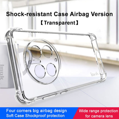 For Huawei Mate 50 Pro imak Shockproof Airbag TPU Phone Case(Transparent) - Huawei Cases by imak | Online Shopping UK | buy2fix