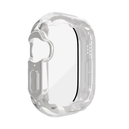 For Apple Watch 8 / 7 45mm All-inclusive Plating TPU Shockproof Case(Silvery) - Watch Cases by buy2fix | Online Shopping UK | buy2fix
