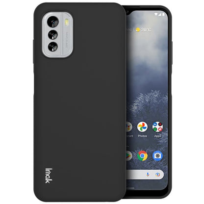 For Nokia G60 5G imak UC-3 Series Shockproof Frosted TPU Phone Case(Black) - Nokia Cases by imak | Online Shopping UK | buy2fix