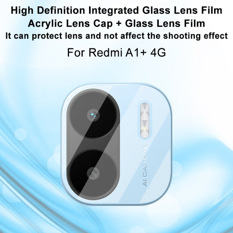 For Xiaomi Redmi A1 4G/A1+ 4G imak Integrated Rear Camera Lens Tempered Glass Film - For Xiaomi by imak | Online Shopping UK | buy2fix