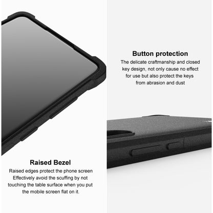 For Nokia G60 5G imak Shockproof Airbag TPU Phone Case(Matte Grey) - Nokia Cases by imak | Online Shopping UK | buy2fix