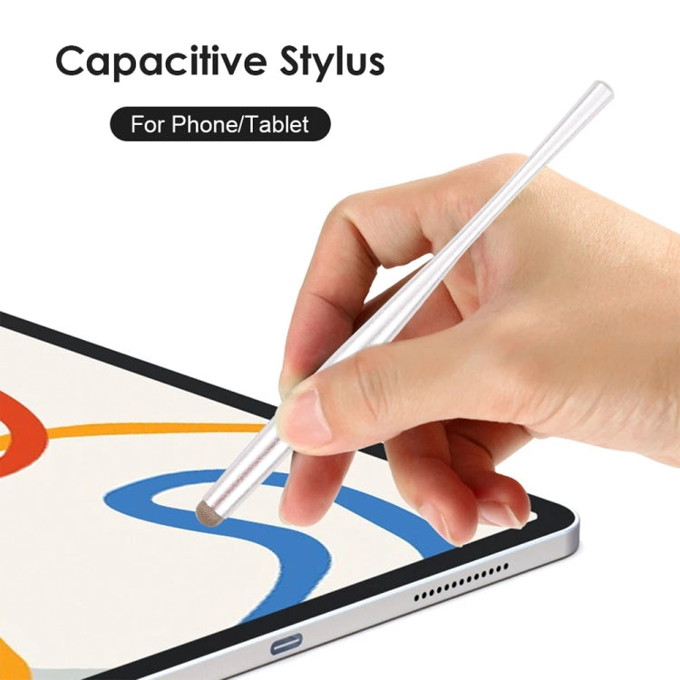 Universal Bottle Cloth Tip Stylus(Silver) - Stylus Pen by buy2fix | Online Shopping UK | buy2fix