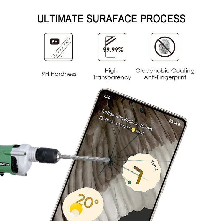 For Google Pixel 7 Pro 3D Curved Edge Full Screen Tempered Glass Film - Google Tempered Glass by buy2fix | Online Shopping UK | buy2fix