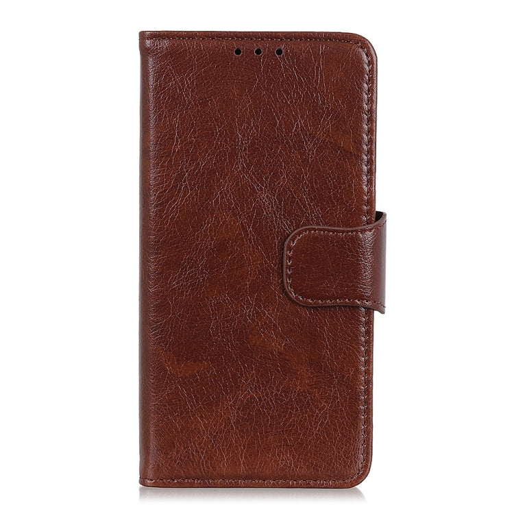 For OnePlus 11 5G Nappa Texture Flip Leather Phone Case(Brown) - OnePlus Cases by buy2fix | Online Shopping UK | buy2fix