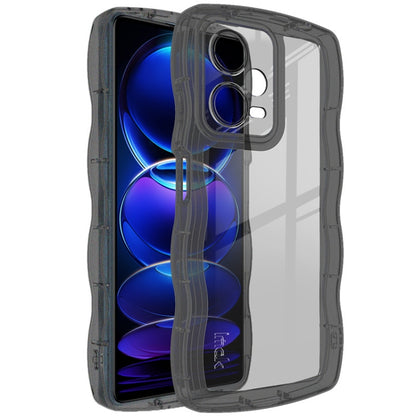 For Xiaomi Redmi Note 12 Pro 5G China/Indian IMAK UX-8 Series TPU Phone Case(Transparent Black) - Xiaomi Cases by imak | Online Shopping UK | buy2fix