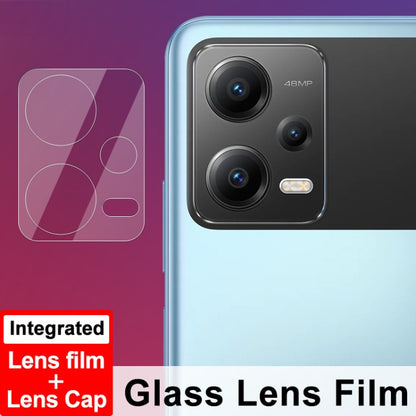 For Xiaomi Redmi Note 12 5G India / Poco X5 5G imak Integrated Rear Camera Lens Tempered Glass Film -  by imak | Online Shopping UK | buy2fix
