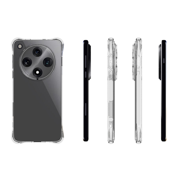 For OPPO Find X8 Pro 5G Shockproof Non-slip Thickening TPU Phone Case(Transparent) - Find X8 Pro Cases by buy2fix | Online Shopping UK | buy2fix